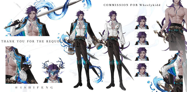 l2d/vtuber model for wheely kidd【not include design】