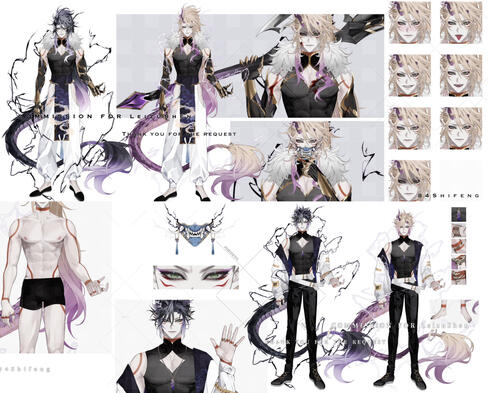 l2d/vup model for LeizuShen【not include design】